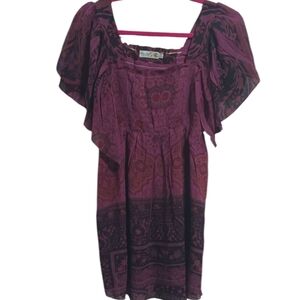 Women's Unity World Wear Purple Dress